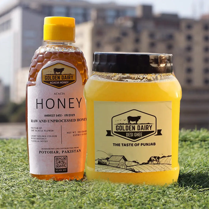 Deal: Small Jar Desi Ghee with Honey mygoldendairy.com